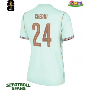 Frankrike Rayan Cherki #24 Bortatröja Kvinnor VM 2026 Kortärmad